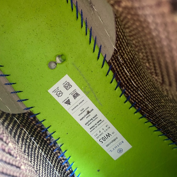 Rothy's Women's high top slip on sneaker Wildcat Leopard size 10.5 - Picture 8 of 8